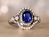Kashmir Sapphires are prized for their rarity (Image via Getty)